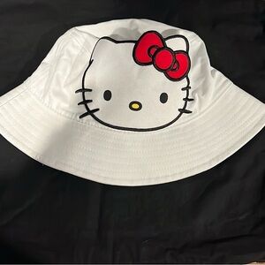 SF Giants Hello Kitty White and Red Kids Bucket Hat